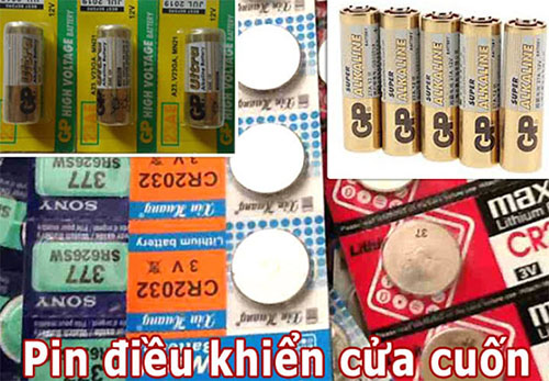 Dịch vụ thay pin điều khiển cửa cuốn tại Hải Phòng Dịch vụ thay pin điều khiển cửa cuốn tại Hải Phòng