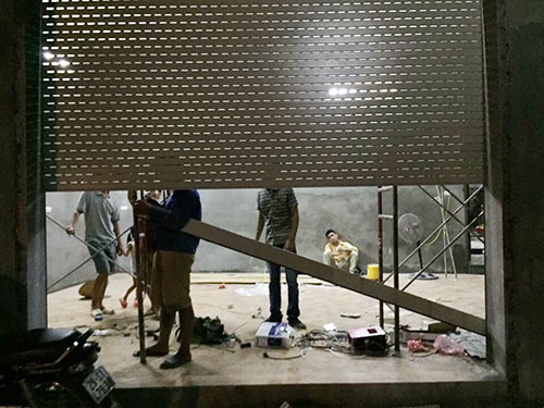 sua cua cuon austdoor o hai phong