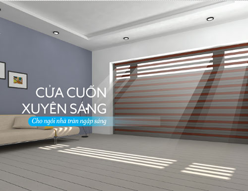 Có nên lắp cửa cuốn xuyên sáng không?